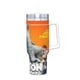 thumbnail image 2 of ¡Horton Escucha a Quién! Vaso aislado de acero inoxidable con asa, diseño temático, regalo para familia, amigos y fans; incluye pajita y encaja en el portavasos estándar, 40 oz, 2 of 6