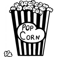 Rienda Libre Graphics - Decomural Popcorn Cinema Theatre Ws-32983