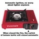 thumbnail image 5 of Estufa portátil de butano Vivicreate 8500 BTU con encendido automático, 5 of 6
