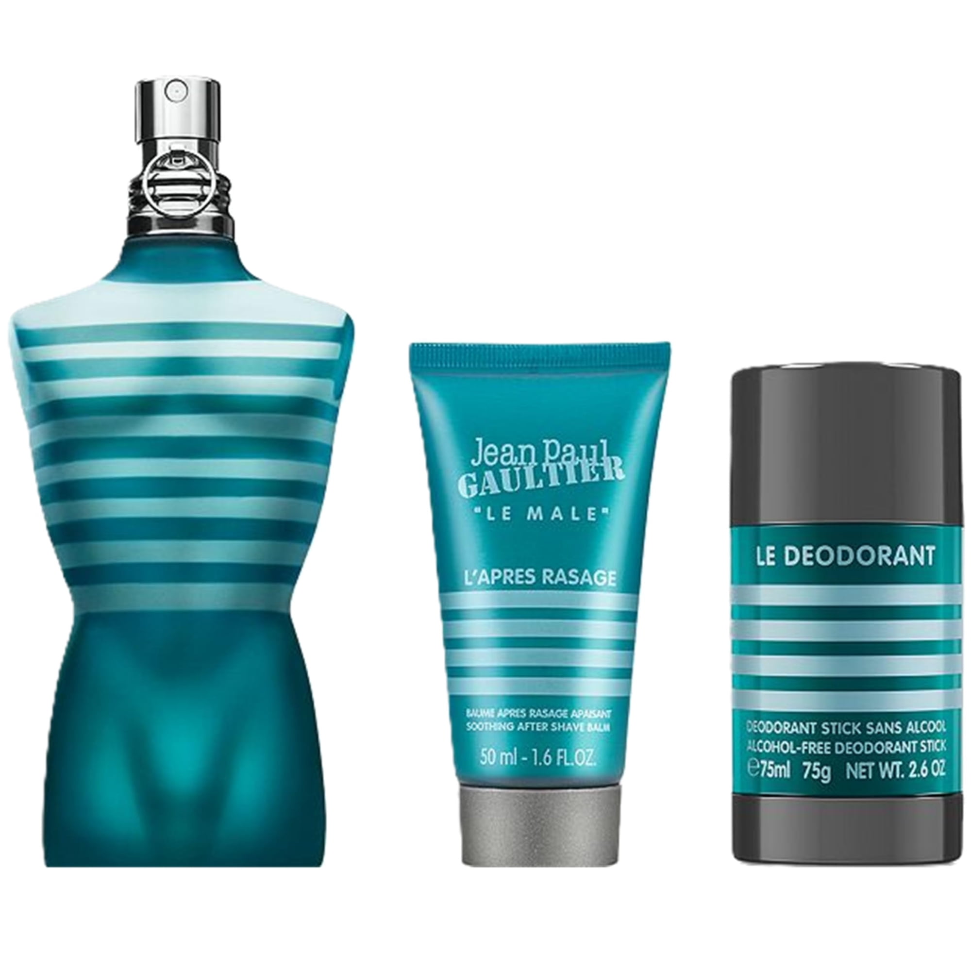 Set De Regalo Perfume Jean Paul Gaultier Le Male, 3 Piezas, Para Hombre