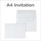 thumbnail image 2 of Sobres autoadhesivos para invitaciones colombinas, 4 x 6 pulgadas, 100 unidades, color blanco, 2 of 7
