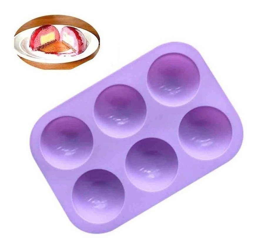 Genérico - Molde De Silicona Media Esfera Molde Silicona Media Esfera