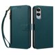 thumbnail image 3 of Funda con Billetera para [Samsung Galaxy S25 Edge] con Bolsillo Zipper y Tarjetero Verde pavo real, 3 of 6