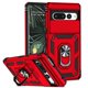thumbnail image 1 of Funda Resistente Anillo Soporte Google Pixel 7 Pro Privacidad Cámara Montaje Magnético Rojo, 1 of 5