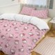 thumbnail image 1 of Dance Hello Kitty Comforter Set Soft 3 Pcs Twin Bedding Sets Thicken for All Season, 1 of 5