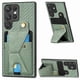 thumbnail image 1 of Funda Resistente para Samsung Galaxy S23 Ultra con Tarjetero y Soporte, Diseño Magnético Verde, 1 of 5