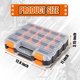 thumbnail image 2 of Jack Boss Tool Box with Transparent Lid, Double Side 34Comp, 2 of 3