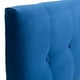 thumbnail image 2 of Respaldo King Felpa Azul Marino Cp Seve, 2 of 2