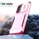 thumbnail image 2 of Funda Resistente para Samsung Galaxy A14 5G con Tapa Deslizante y Protección Militar Rosa, 2 of 6