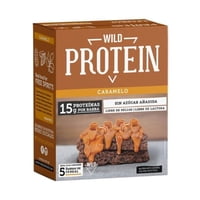 Barra Proteína Caramelo 5 Un 225 G Wild Protein