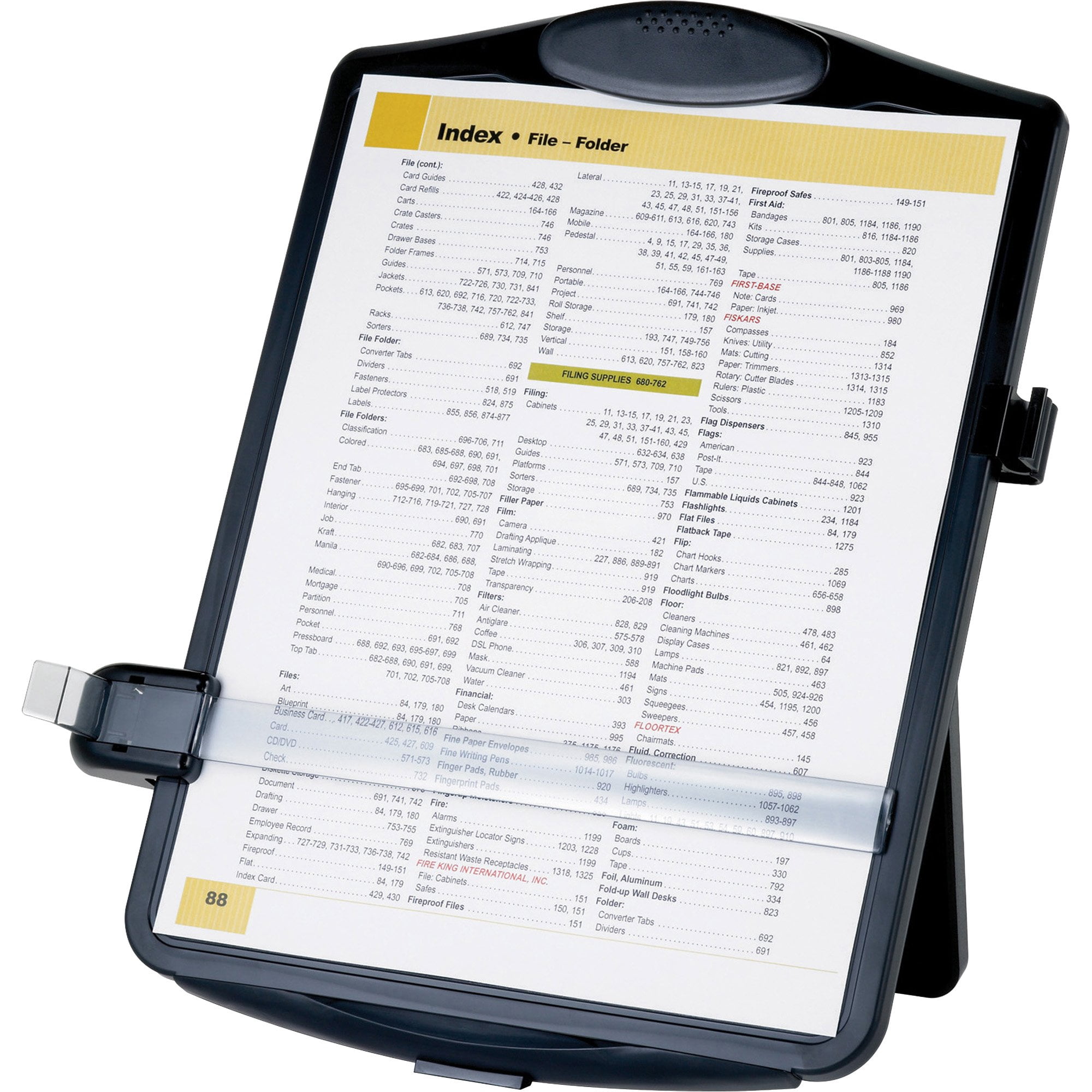 Portadocumentos Easel Business Source Negro