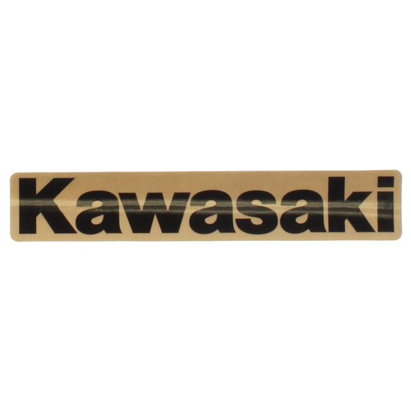 Set de 5 pegatinas negras Kawasaki – Factory EFX