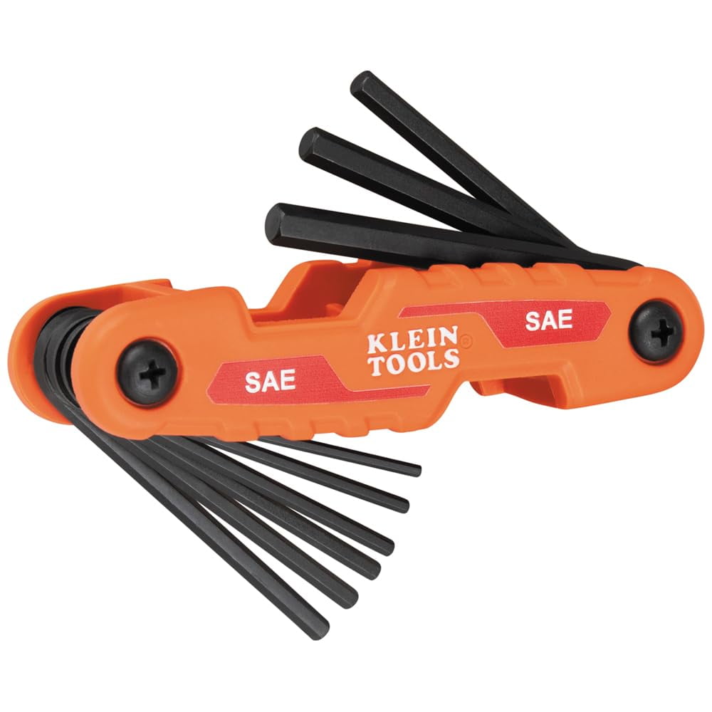 Juego De Llaves Plegables Klein Tools 70540 Sae De 9 Llaves