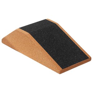 Magideal - Bloque De Yoga Con Cuña Para Sentadillas De Corcho, Entrenador Ligero De Ladrillos Para Yoga, Pilates, Gimnasio, Levantamiento De Pesas, Entrenamiento 1 Pc