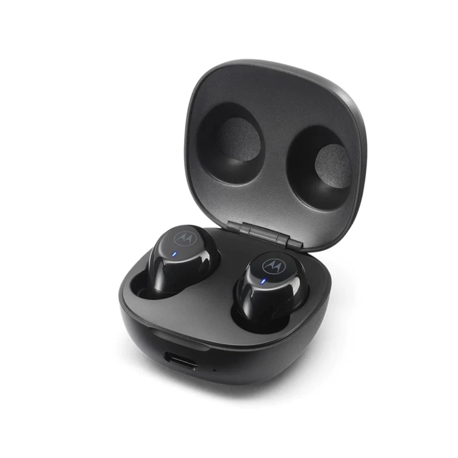 Motorola - Audifonos Bluetooth Tws Recargables Negro Motobuds 105