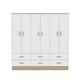 thumbnail image 1 of Clóset Maipo 6 Puertas Olmo Blanco, 1 of 4