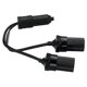 thumbnail image 1 of Enchufe de accesorios personalizado 70051, enchufe doble de 12 V, 1 of 1