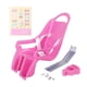 thumbnail image 2 of Asiento de muñeca, regalos para niños, accesorios de bicicleta con calcomanías DIY, asiento de bicicleta de muñeca, decoración de bicicleta para niñas , Pink Rosado, 2 of 5