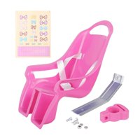 Ioensy - Asiento De Muñeca Regalos Para Niños Con Calcomanías De Bricolaje Decoración De Bicicletas Para Niños Para Niñas