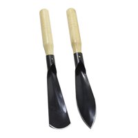 Ioensy - Pala De Jardín, Herramientas Con Mango De Madera, Acero Al Manganeso Para Deshierbe, Trabajos En El Jardín