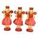 thumbnail image 3 of Adornos De Cascanueces De Navidad 3pcs 5 Pulgadas Para Mesa De La Casa Niños Rojos, 3 of 5