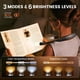 thumbnail image 2 of Luz de Cuello Glocusent GLCSNTBL001 USB-C 3 Colores 6 Brillos, 2 of 3
