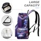 thumbnail image 4 of Auto de Carrera-theme Backpack, Campus style schoolbag Bookbag with Adjustable Shoulder Straps And Large Zip Compartment, Unisex Travel Bags.42x30x15cm, 4 of 6