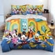 thumbnail image 1 of Mickey Mouse Bedding Set,Boy Girls Duvet Cover Gift,Mickey Minnie Quilt Cover Single Double Size Decor Bed Sheets, 1 of 5