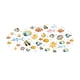 thumbnail image 5 of Adhesivo De Pared Para Baño Con Diseño De Peces Pequeños Del Mundo Submarino Para Oficina Y Interior., 5 of 5