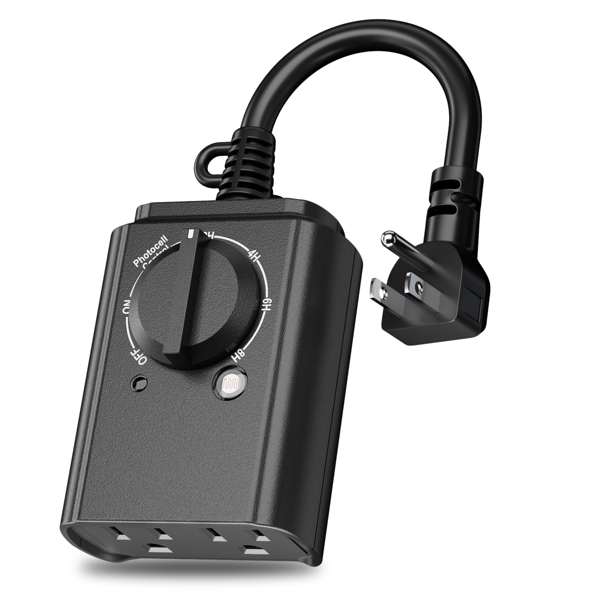 Temporizador Exterior Bn-link Sensor Del Anochecer Al Amanecer, Resistente A La Intemperie, 15 A