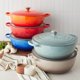 thumbnail image 4 of Horno holandés Le Creuset Signature de hierro fundido, 7,5 L, llama, 4 of 6