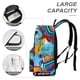 thumbnail image 4 of Hot Wheels: Vamos a Correr-theme Backpack, Campus style schoolbag Bookbag with Adjustable Shoulder Straps And Large Zip Compartment, Unisex Travel Bags.42x30x15cm, 4 of 6