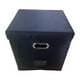 thumbnail image 1 of Caja De Almacenamiento De Discos De Vinilo De 12 Pulgadas, Estuche Para Discos De CD, Organizador De Estuche De Transporte, Color Negro, 1 of 3