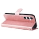 thumbnail image 5 of Funda tipo cartera para Samsung Galaxy A56 5G con bolsillo con cremallera y ranuras para tarjetas – Función de soporte Rosa, 5 of 6