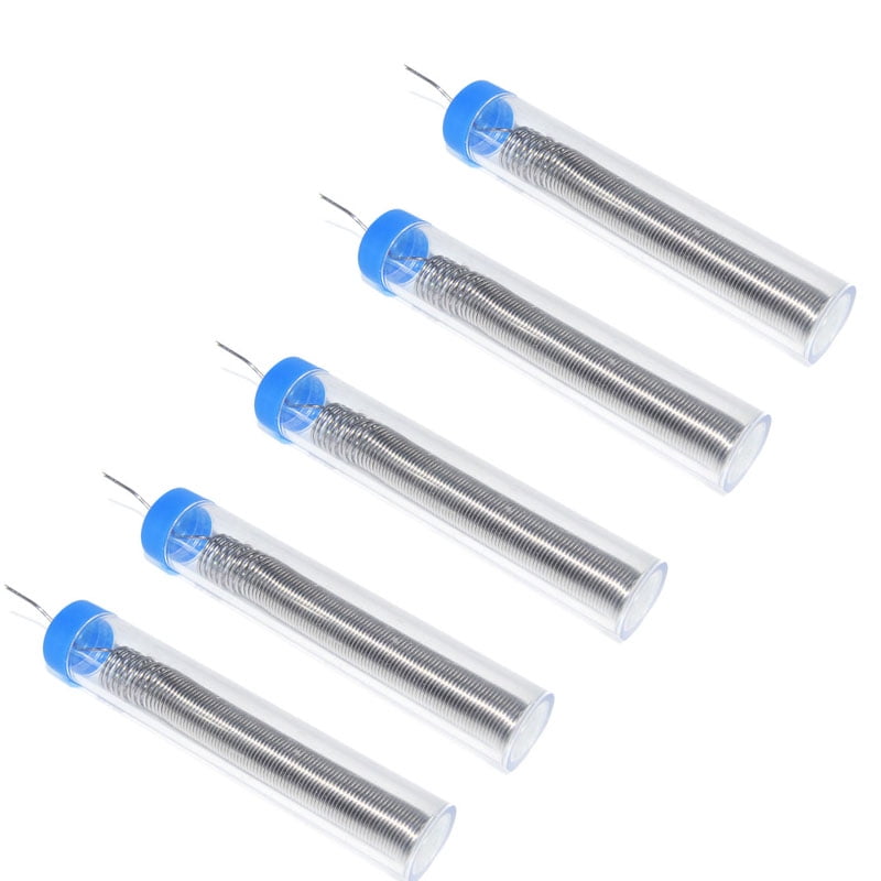 Genérico - 5x Alambre De Soldadura Estaño 0.8 Mm 8gr 60/40