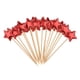thumbnail image 5 of Topper de la magdalena de la torta de estrella de 20 pedazos para la decoración del partido de cumplea?os / de la boda roja, 5 of 5