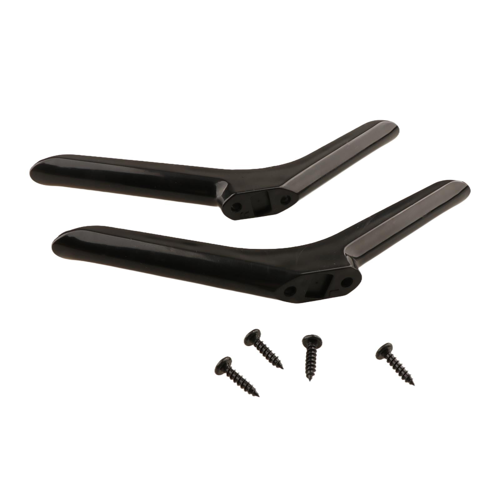 Bothyi - Patas De Soporte Para Tv, 2 Uds., Con 4 Tornillos, Soporte Para Televisores Resistentes, Patas Para Tv De Mesa, 19cm X 5cm X 1,6 Cm