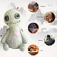 thumbnail image 4 of 1pc, Handmade Voodoo Doll Incense Cone Burner - Desktop Backflow Incense Holder for Home Decoration and Yoga Room - Smoke from Eyes - Resin Ornament - Halloween Decor, 4 of 4