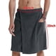 thumbnail image 4 of 1pc Men's Velcro Bath Towel - 25x48in Beach Towel with Pocket - Perfect for Shower Room and Bathroom - Soft and Absorbent - Essential Bathroom Accessory, 4 of 5