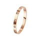 thumbnail image 3 of Elegante Pulsera De Acero Inoxidable Para Mujeres Y Hombres, Brazalete Decorativo, Oro Rosa, 3 of 3