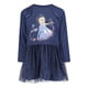 thumbnail image 1 of Vestido Disney Frozen Elsa Morado Manga Larga Niñas 6-7 Años, 1 of 6