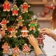 thumbnail image 3 of Adornos navideños para hombre con pan de jengibre Garma, 24 unidades, con cintas, 3 of 8