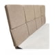 thumbnail image 5 of Cama 2 Plazas Europea América Slim Respaldo Atenas  150x190x50 Cm Tela Beige, 5 of 6