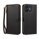 thumbnail image 1 of Funda Tipo Billetera para TCL K70 Power 4G/70 4G con Soporte y Bolsillo con Cierre Negro, 1 of 1