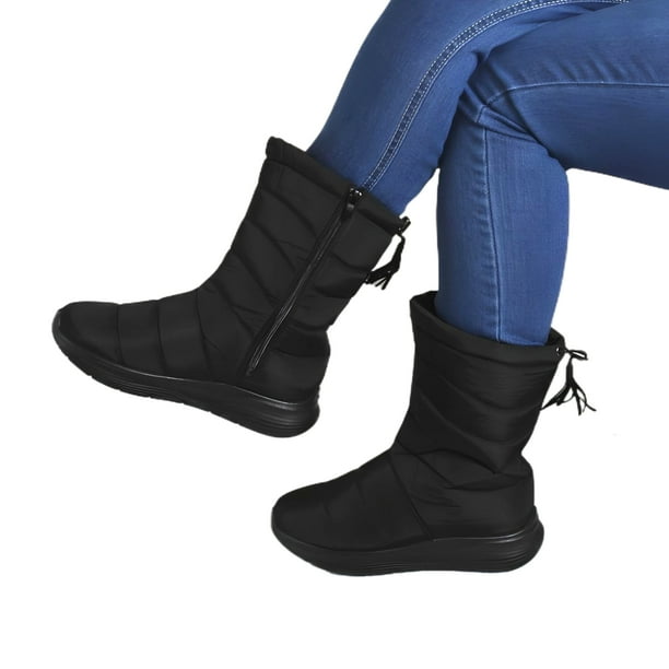 Bota de Mujer Invierno 02 Yassne Negro