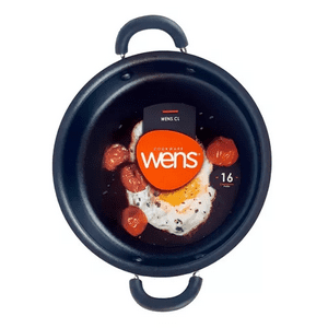 Genérico - Paila Antiadherente De 16 Cm, Marca Wens, Color Negro