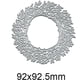 thumbnail image 2 of Troqueles de metal con forma de corona de ramas, plantillas de corte para álbumes de recortes, tarjetas, etc., 2 of 7