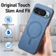thumbnail image 5 of Magnetic Slim Case for Google Pixel 9 Pro with Camera Guard & Anti-Scratch Back Blue, 5 of 6