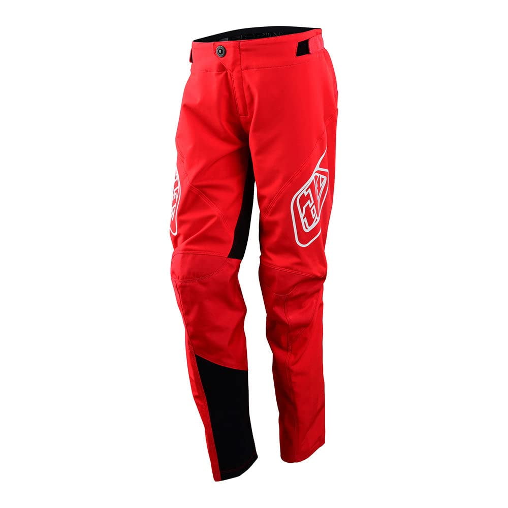 Pantalón Sprint Juvenil Troy Lee Designs Rojo Sólido