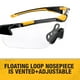 thumbnail image 3 of Gafas protectoras DEWALT DPG110 con ribete cincelado de media montura, 3 of 3